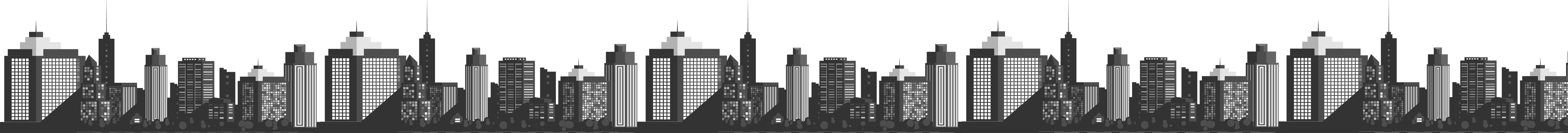 footer  | minimal city scape